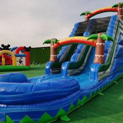 3as4u Bounce House - Blue forest