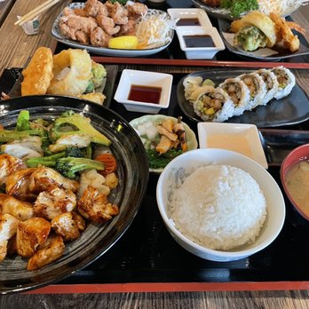Somi Sushi - Teriyaki Chicken with Shrimp Tempura Roll Bento - Japanese Near Me - Matthews, North Carolina Somi Sushi - Teriyaki Chicken with Shrimp Tempura Roll Bento - Japanese Near Me - Matthews, North Carolina