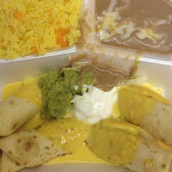 Las Americas - My favorite!  Chicken flautas. - Mexican Near Me - Fort Smith, Arkansas