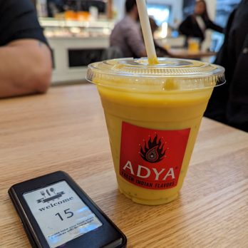 ADYA - Mango mint yogurt lassi - Indian Near Me - Anaheim, California