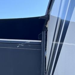 Aspen RV - Awning frame pulling out...