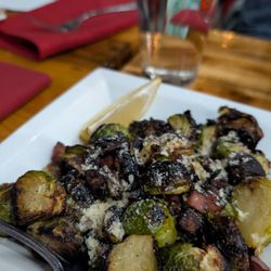 Fire at Pybus Public Market - Charred Brussel sprouts