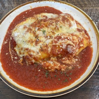 Antonio's Italian Restaurant - Manicotti lunch portion - Pizza Near Me - Lewisville, North Carolina