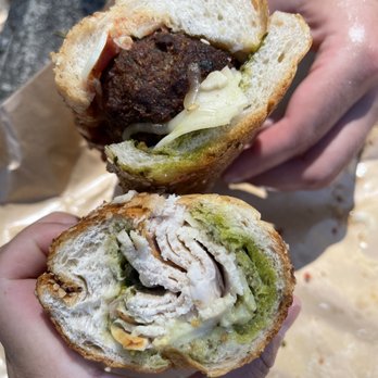 Rosalind Bakery - Turkey hoagie and Meatball hoagie (quarters $9 each) - Bakeries Near Me - Pacifica, California Rosalind Bakery - Turkey hoagie and Meatball hoagie (quarters $9 each) - Bakeries Near Me - Pacifica, California