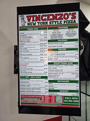 Menu photo 3 Vincenzo’s Boca Raton, FL Menu photo 3 Vincenzo’s Boca Raton, FL