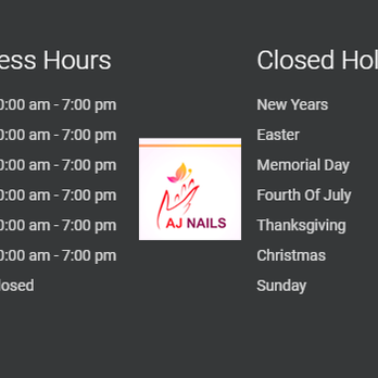 AJ Nails - Nail Salons Near Me - Minot, North Dakota