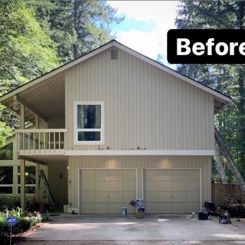 Lund Painting - This is the before photo of our house. - Painters Near Me - Redmond, Washington Lund Painting - This is the before photo of our house. - Painters Near Me - Redmond, Washington