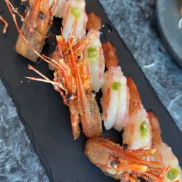 Sweet shrimp nigiri