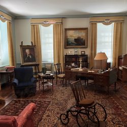 Franklin D Roosevelt Presidential Library and Museum - Study