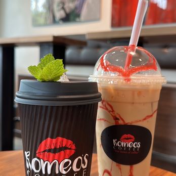 Romeo's Coffee - two cups of coffee on a table - Coffee & Tea Near Me - Berkeley, California Romeo's Coffee - two cups of coffee on a table - Coffee & Tea Near Me - Berkeley, California