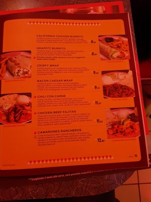 Menu photo 7 America Graffiti Bologna, BO