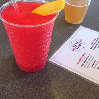 Borgata Beer Garden - Watermelon slush - Beer Gardens Near Me - Atlantic City, New Jersey Borgata Beer Garden - Watermelon slush - Beer Gardens Near Me - Atlantic City, New Jersey