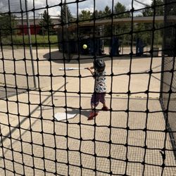 Batting cage mission accomplished