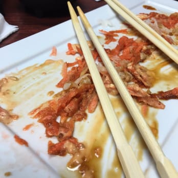Mariscos El Sushi - All gone! Those little carrots and jicama are so cute and really tasty. - Sushi Bars Near Me - Fresno, California