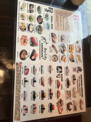 Menu photo 1 Kohuku Sushi Placentia, CA Menu photo 1 Kohuku Sushi Placentia, CA