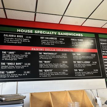 Calabria Bros - 2026 menu - Caterers Near Me - San Francisco, California