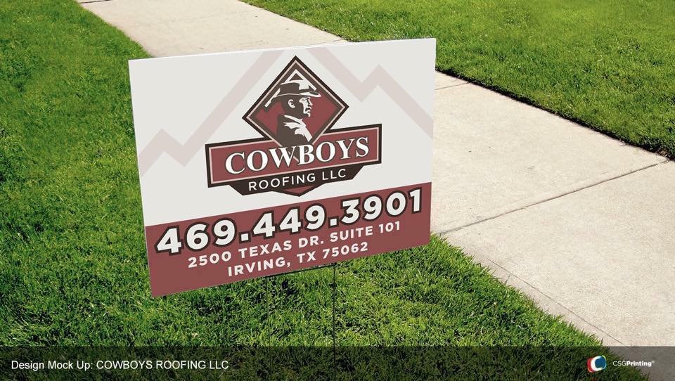 Slide of Cowboys Roofing