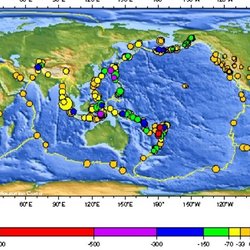US Geological Survey - Worldwide earthquake map. Posted Review 04/07/24