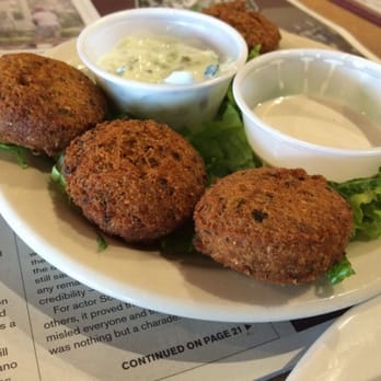 Cedar Mediterranean Grill - Falafel with tahini - Mediterranean Near Me - San Antonio, Texas Cedar Mediterranean Grill - Falafel with tahini - Mediterranean Near Me - San Antonio, Texas
