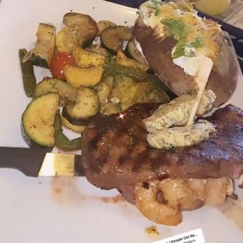 Riptides Raw Bar & Grill - Stuffed NY Strip - Seafood Near Me - Ormond Beach, Florida