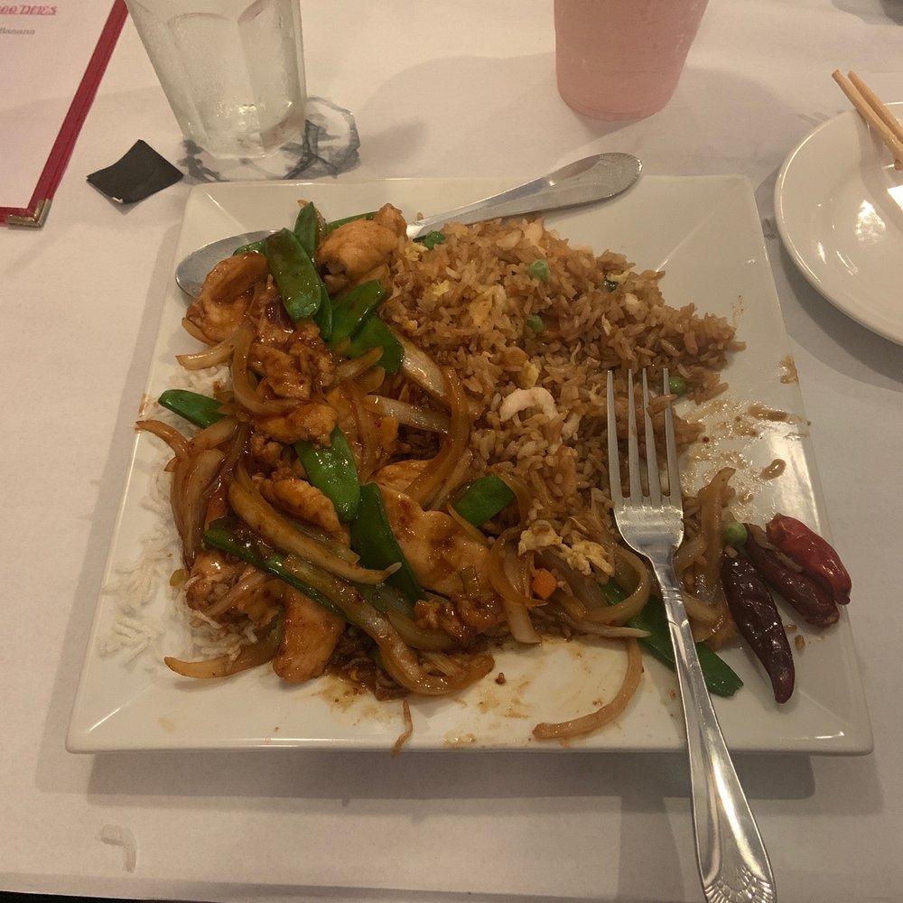 Sweet Rice - Mongolian chicken and strawberry banana smoothie - Asian Fusion Near Me - Teaticket, Massachusetts Sweet Rice - Mongolian chicken and strawberry banana smoothie - Asian Fusion Near Me - Teaticket, Massachusetts