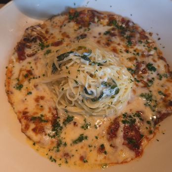 The Cheesecake Factory - Chicken Parm pizza - Desserts Near Me - Hackensack, New Jersey