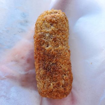 Cousins Cuban Cafe - Dry, stale chicken croquette - Cuban Near Me - Black Mountain, North Carolina Cousins Cuban Cafe - Dry, stale chicken croquette - Cuban Near Me - Black Mountain, North Carolina