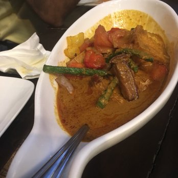Banana Leaf - Yellow tofu curry - Malaysian Near Me - Vancouver, British Columbia