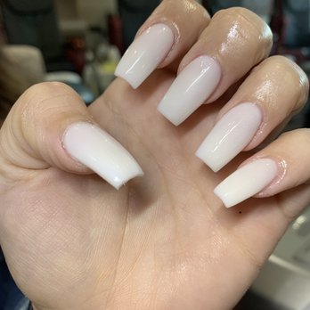 Yvonne's Nails - Off white powder/ nails by Holly - Nail Salons Near Me - Fremont, California Yvonne's Nails - Off white powder/ nails by Holly - Nail Salons Near Me - Fremont, California