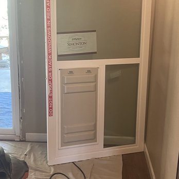 Cooper Window & Door - Slider with optional pet door. - Windows Installation Near Me - Hughson, California