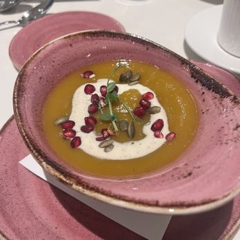 Honeybelle - Butternut squash soup - Breakfast & Brunch Near Me - Palm Beach Gardens, Florida Honeybelle - Butternut squash soup - Breakfast & Brunch Near Me - Palm Beach Gardens, Florida