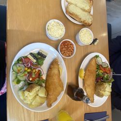 Balancing Eel - Fish and JACKET POTATOES