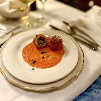 Dominic's Restaurant - Arancini (risotto balls) - the sauce on them was amazing, too!!! - Italian Near Me - Saint Louis, Missouri