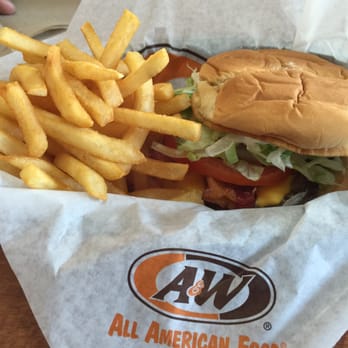 A & W Family Restaurant - Bacon cheeseburger - Fast Food Near Me - Stayton, Oregon A & W Family Restaurant - Bacon cheeseburger - Fast Food Near Me - Stayton, Oregon