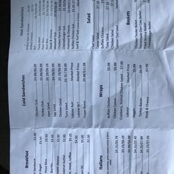 Bradley Street Deli - Menu pg2