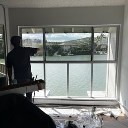One window completed.