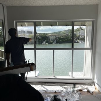 T&T Tinting Specialists - One window completed. - Home Window Tinting Near Me - Honolulu, Hawaii