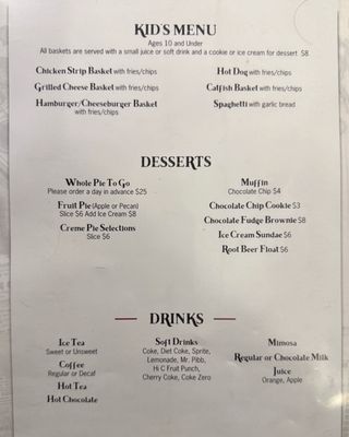 Menu photo 1 Biancke's Restaurant Cynthiana, KY