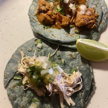 El Coyote - Street tacos...chicken and pork - New Mexican Cuisine Near Me - Oklahoma City, Oklahoma
