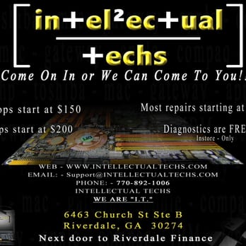 Intellectual Techs - IT Services & Computer Repair Near Me - Riverdale, Georgia