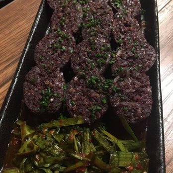 Osamil - Blood sausage ! Really good! - Korean Near Me - New York, New York Osamil - Blood sausage ! Really good! - Korean Near Me - New York, New York