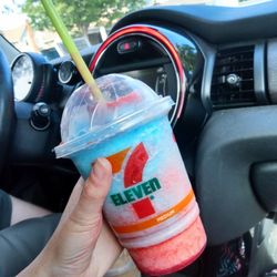 7-Eleven - Blue raspberry cherry slurpee
