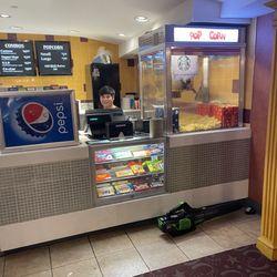 Bernardsville Cinema - The snack bar, if you would like,you can get all you can eat candy drinks, and popcorn.