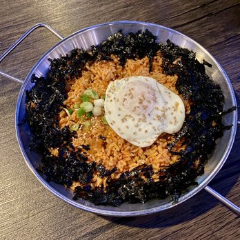 Pocha K - Kimchi and Pork Fried Rice - Korean Near Me - Newark, California Pocha K - Kimchi and Pork Fried Rice - Korean Near Me - Newark, California