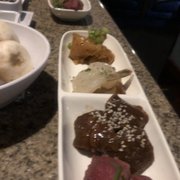 Photo of The Melting Pot - Duluth, GA, United States. Steak, shrimp and chicken