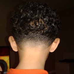 Shears & Beards Barbershop - Tape up & shape up, 5 year old. Cost; $15