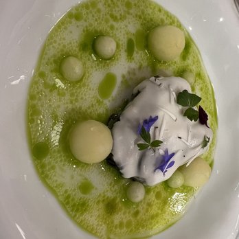 Restaurant Granite - Poached oyster was excellent - French Near Me - Paris