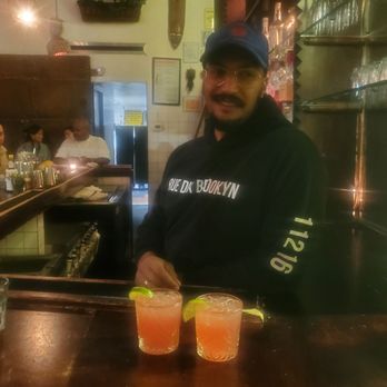 Cafe Rue Dix - The hibiscus margaritas - French Near Me - Brooklyn, New York