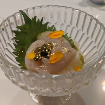 Yume Sushi - Scallop on yuzu ice - Sushi Bars Near Me - Arlington, Virginia Yume Sushi - Scallop on yuzu ice - Sushi Bars Near Me - Arlington, Virginia