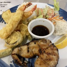 Misoyaki butterfish with tempura....so good!!! Misoyaki butterfish with tempura....so good!!!